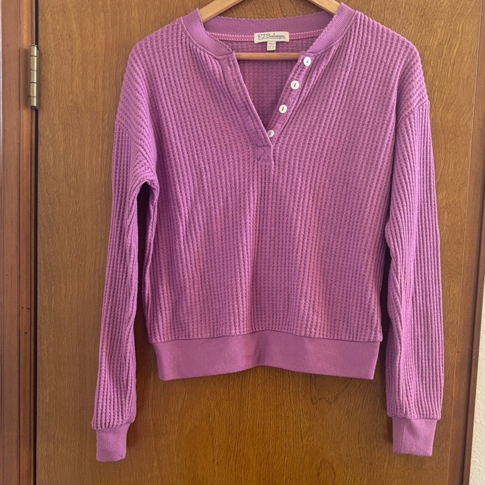 P.J. Salvage // waffle thermal long sleeve